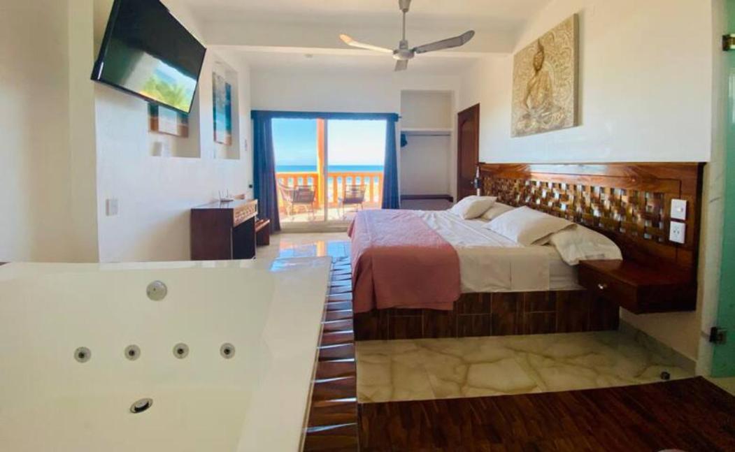 Suites Ximajo Brisas de Zicatela 外观 照片
